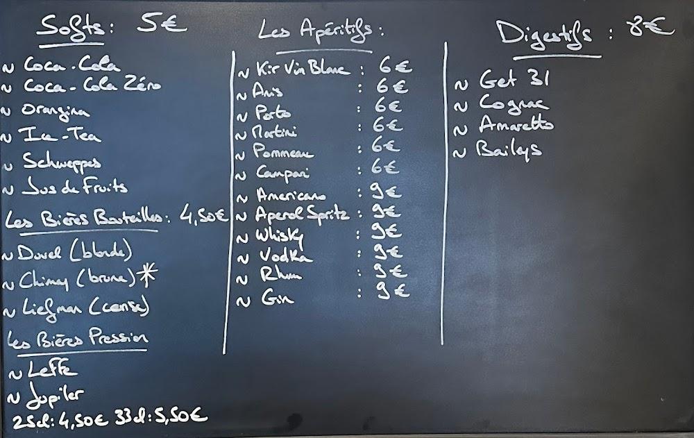 La Table de Léonie - Menu Image 1